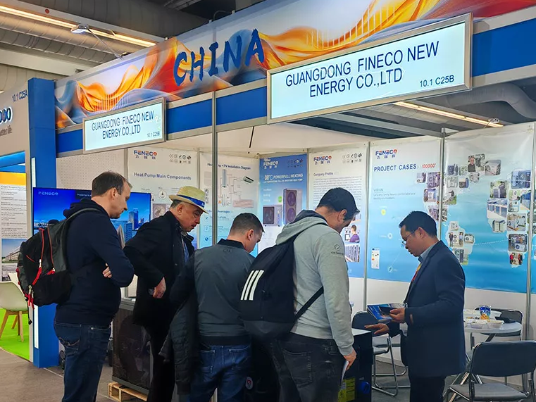 Feneco Heat pump ISH 2025 Frankfurt. 