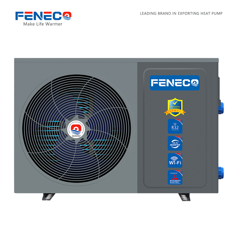 R32 FENECO DC inverter Constant Temperature swimming pool Heat pump 