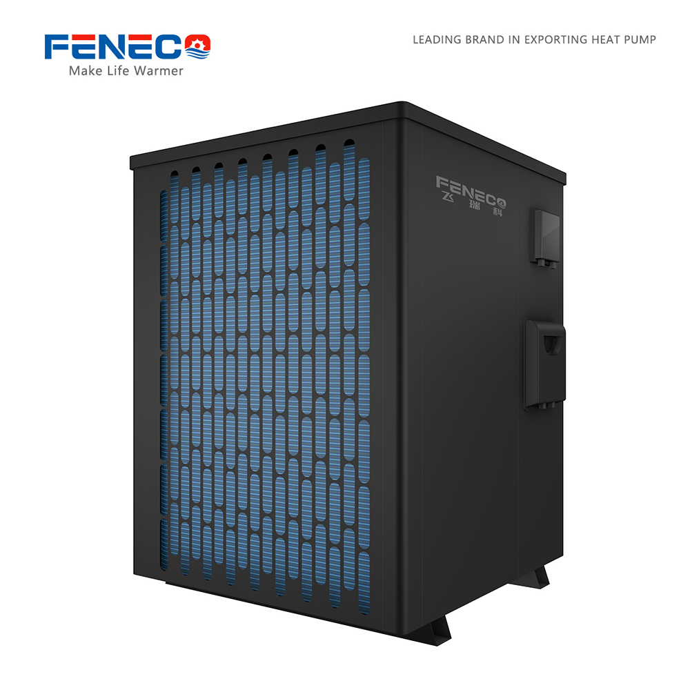FENECO DC inverter Design of top air outlet of heat pump in energy-saving commercial swimming pool