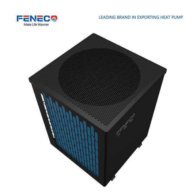 FENECO DC inverter Design of top air outlet of heat pump in energy-saving commercial swimming pool