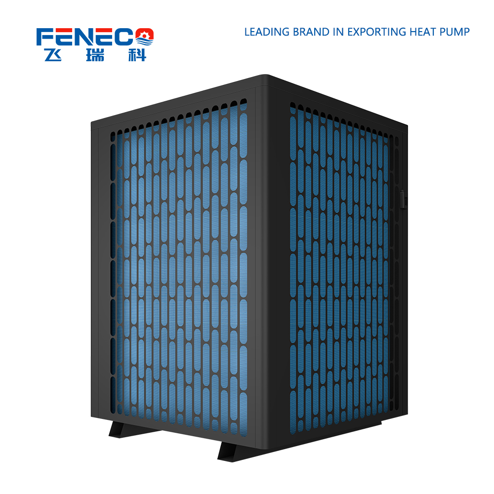 FENECO DC inverter Design of top air outlet of heat pump in energy-saving commercial swimming pool